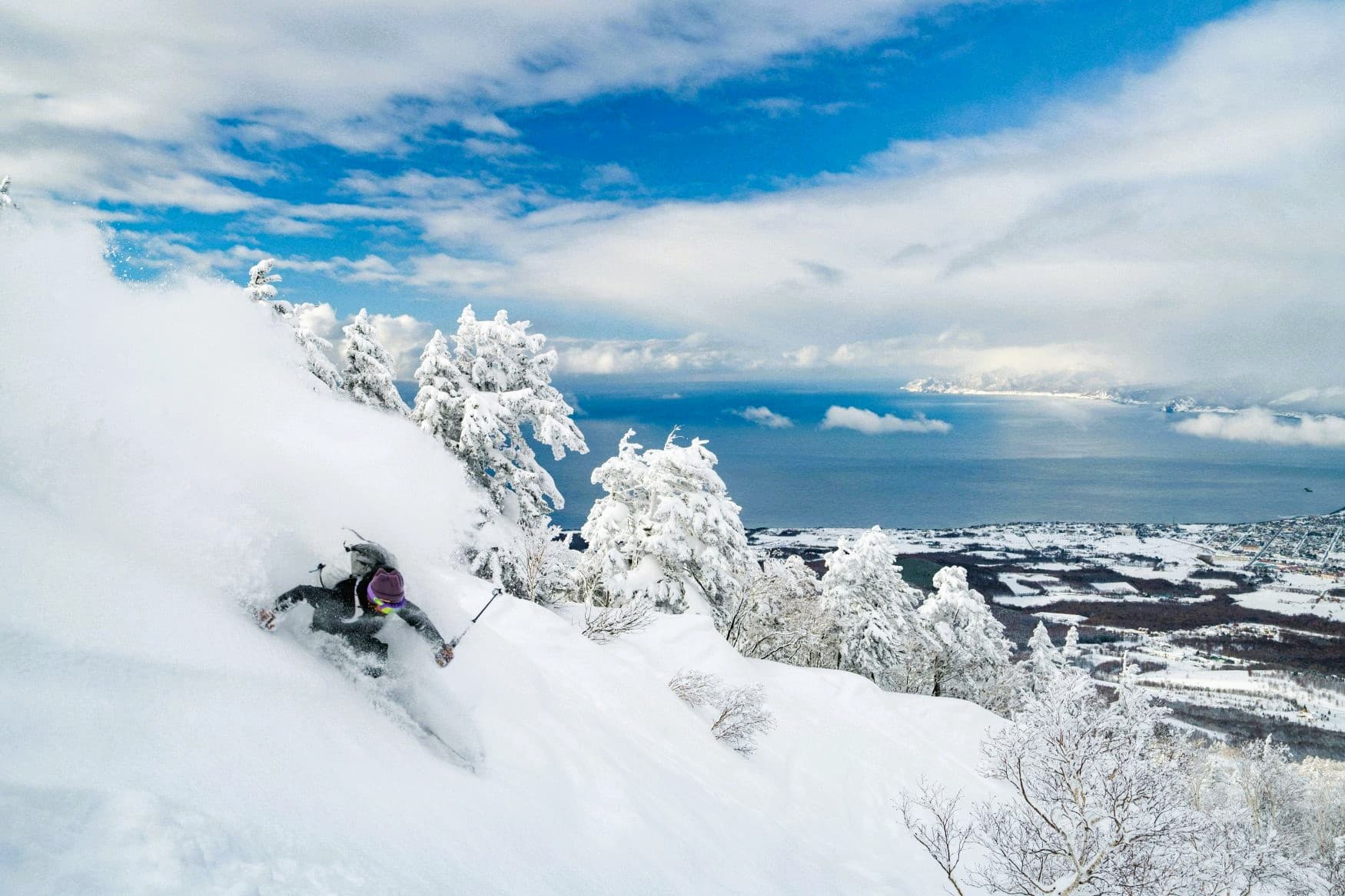 Séjour à ski sur les volcans aïnous